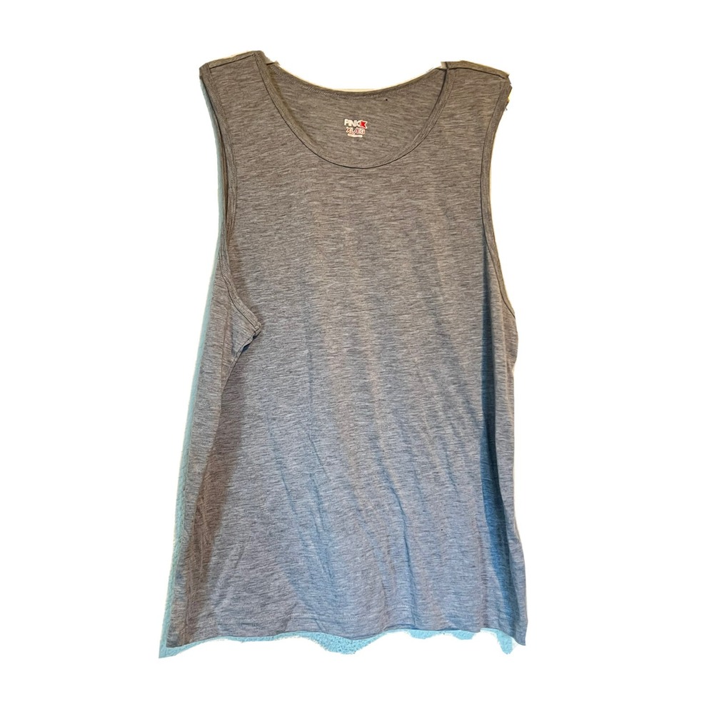 VS‎ PINK WOMENS TANK TOP SIZE XL GREY SLEEVELESS ACTIVE SHIRT BP